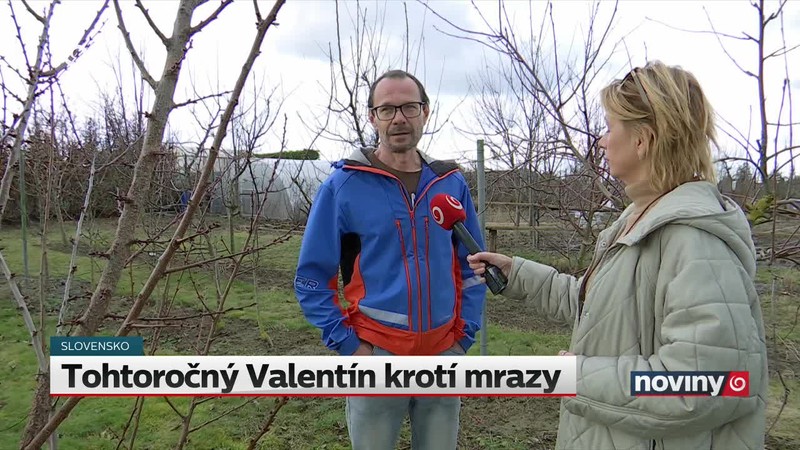 Tohtoročný Valentín krotí mrazy