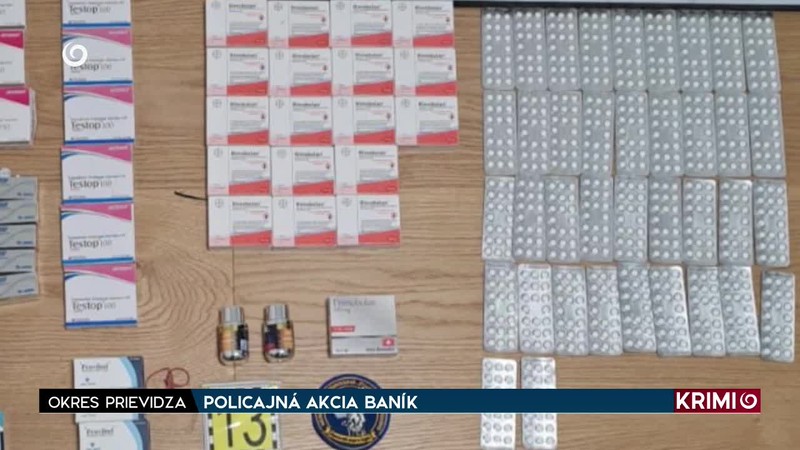 POLICAJNÁ AKCIA BANÍK