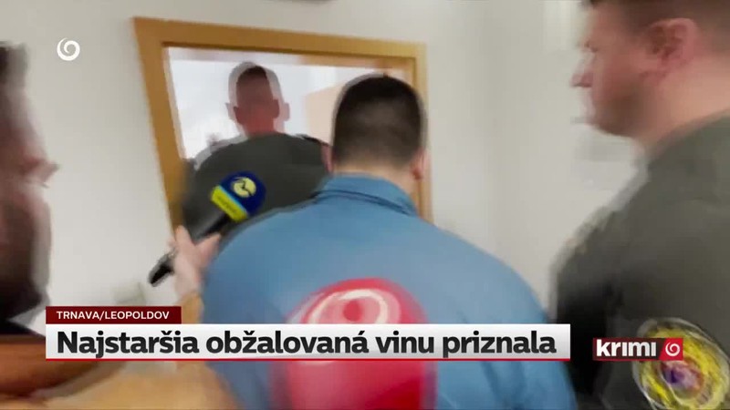 Najstaršia obžalovaná vinu priznala