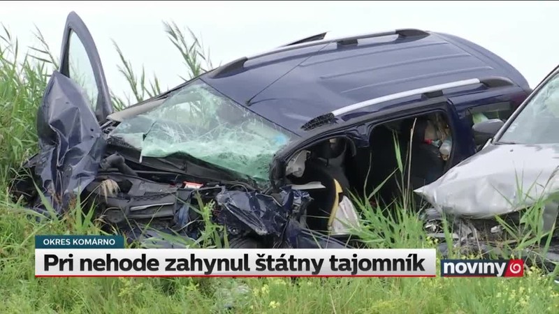 Pri nehode zahynul štátny tajomník