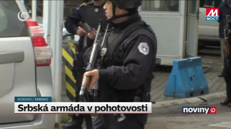 Srbská armáda v pohotovosti