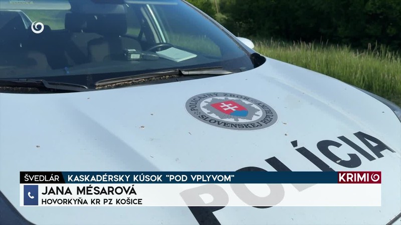 KASKADÉRSKY KÚSOK "POD VPLYVOM"