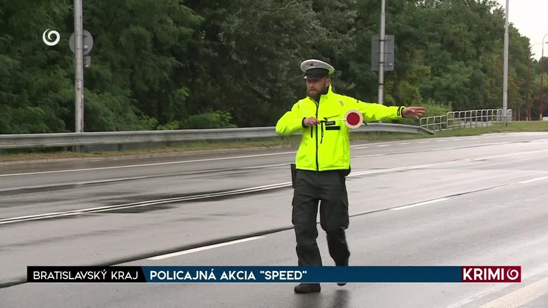 POLICAJNÁ AKCIA "SPEED"