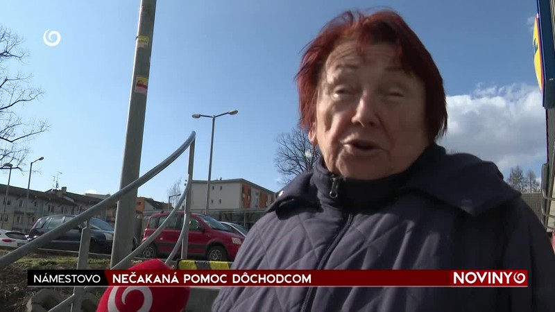 NEČAKANÁ POMOC DÔCHODCOM