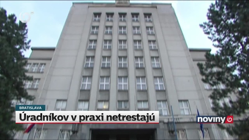 Úradníkov v praxi netrestajú
