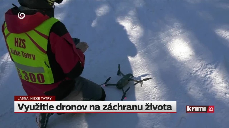 Využitie dronov na záchranu života