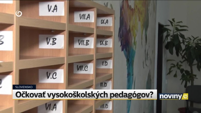Očkovať vysokoškolských pedagógov?