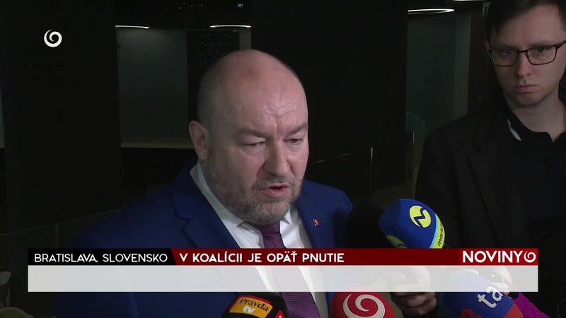 V KOALÍCII JE OPÄŤ PNUTIE