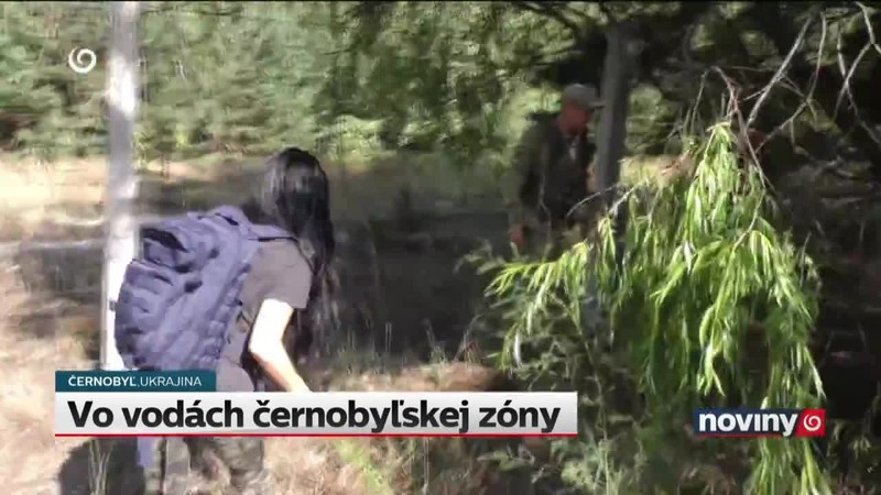 Vo vodách černobyľskej zóny