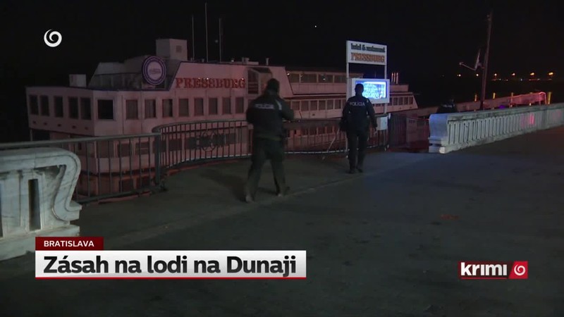 Zásah na lodi na Dunaji