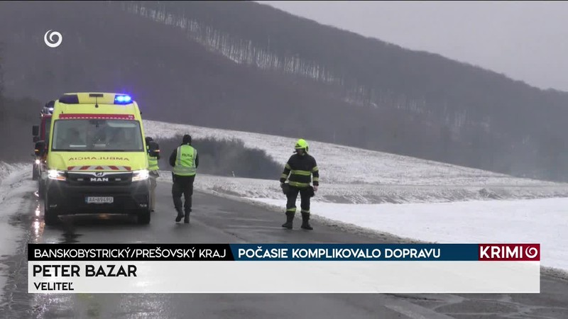 POČASIE KOMPLIKOVALO DOPRAVU