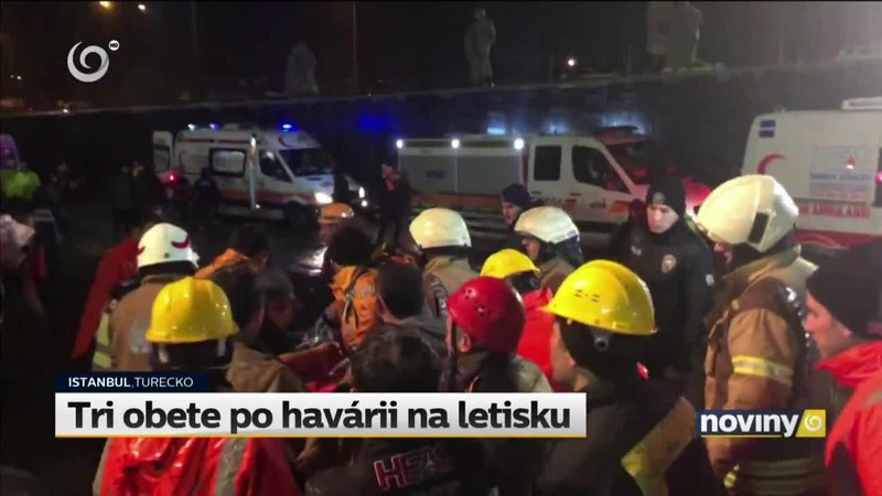 Tri obete po havárii na letisku