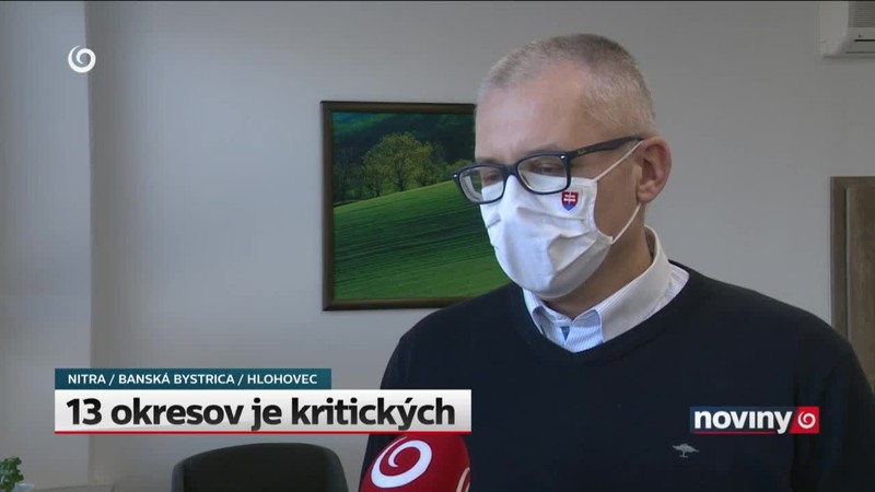 13 okresov je kritických