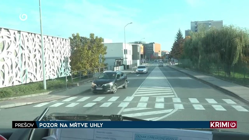 POZOR NA MŔTVE UHLY