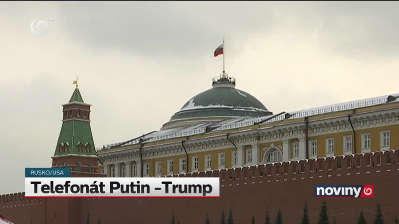 Telefonát Putin -Trump