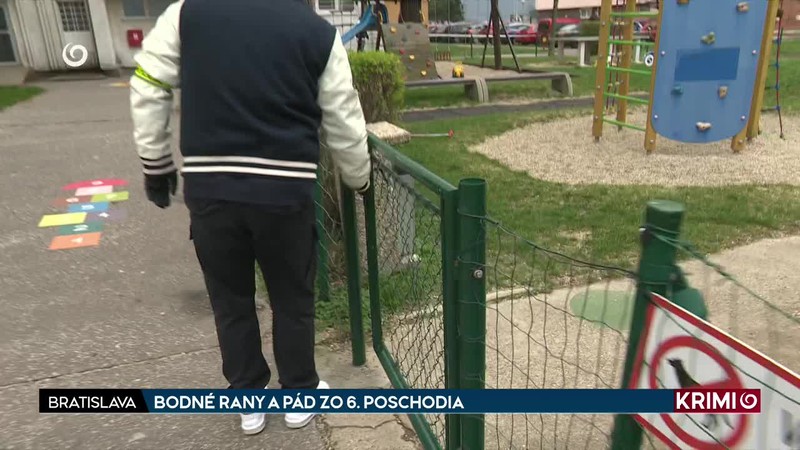 BODNÉ RANY A PÁD ZO 6. POSCHODIA
