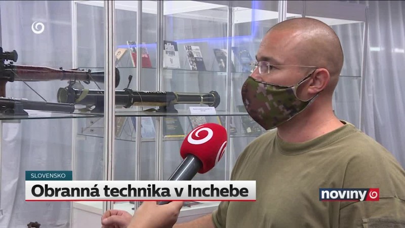 Obranná technika v Inchebe