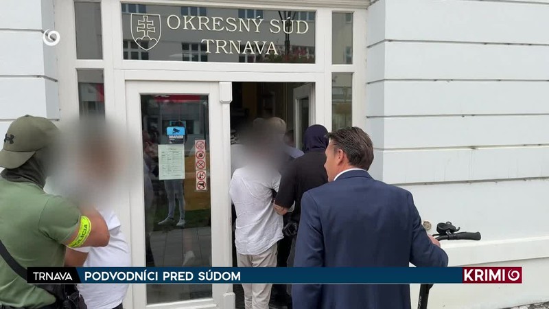 PODVODNÍCI PRED SÚDOM