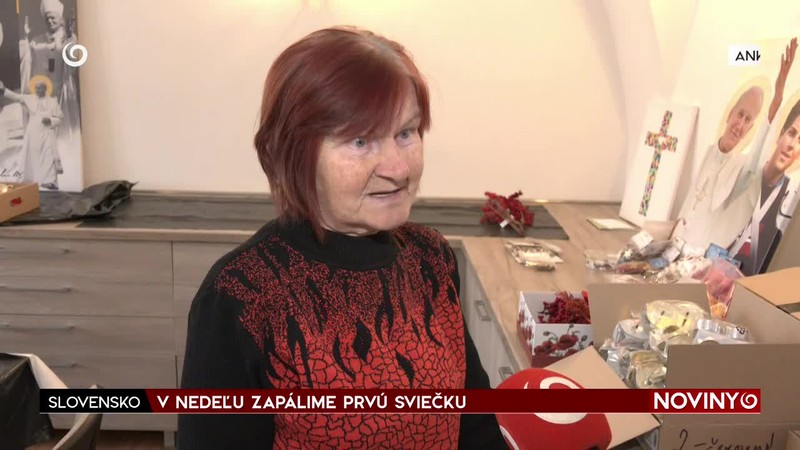 V NEDEĽU ZAPÁLIME PRVÚ SVIEČKU