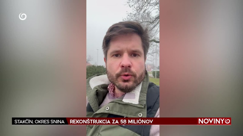 REKONŠTRUKCIA ZA 58 MILIÓNOV