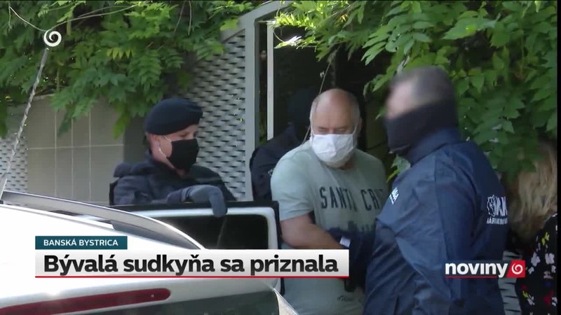 Bývalá sudkyňa sa priznala