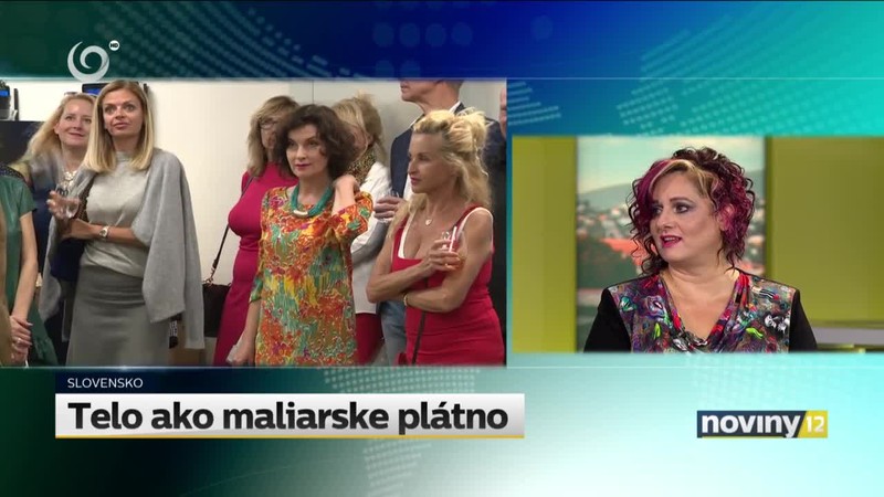 Telo ako maliarske plátno