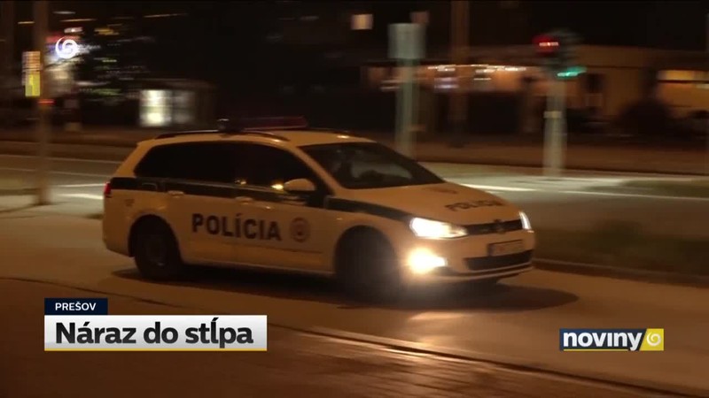 Náraz do stĺpa