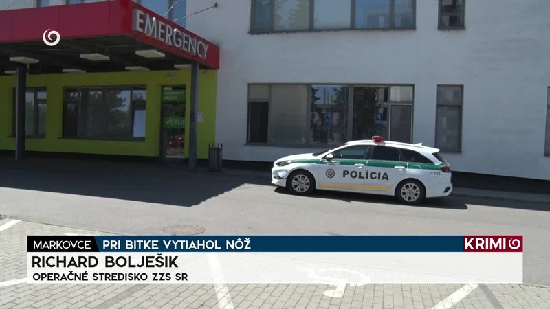 PRI BITKE VYTIAHOL NÔŽ