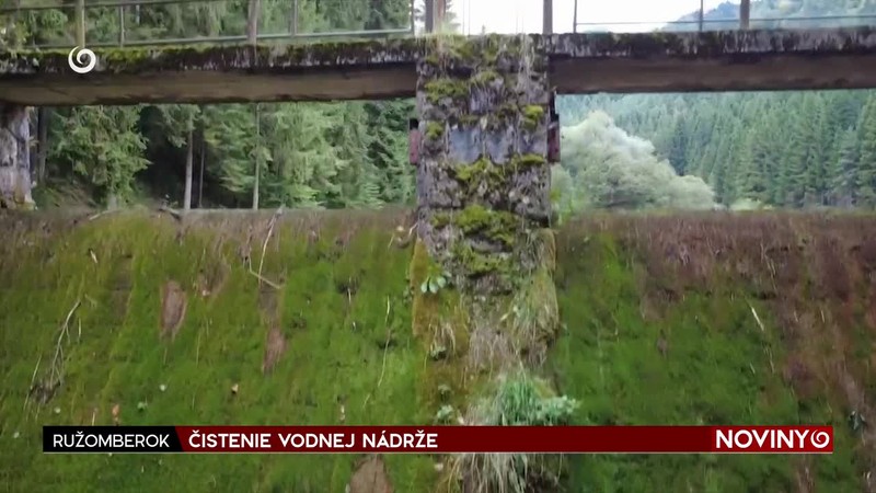 ČISTENIE VODNEJ NÁDRŽE