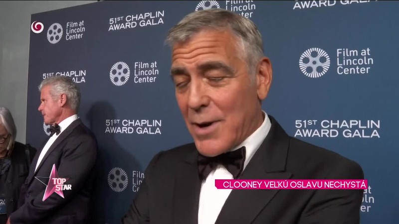CLOONEY VEĽKÚ OSLAVU NECHYSTÁ