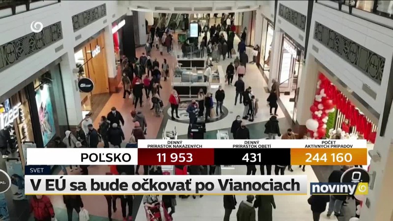 V EÚ sa bude očkovať po Vianociach