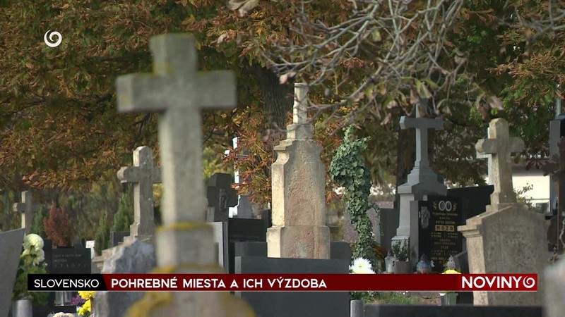 POHREBNÉ MIESTA A ICH VÝZDOBA