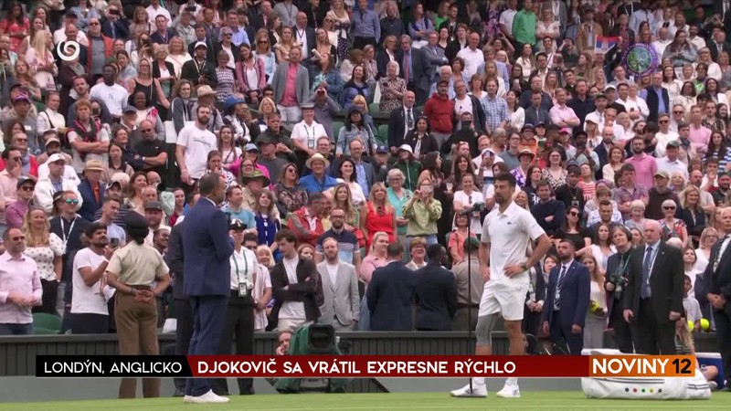 DJOKOVIČ SA VRÁTIL EXPRESNE RÝCHLO