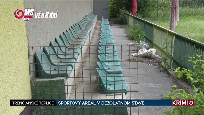 ŠPORTOVÝ AREÁL V DEZOLÁTNOM STAVE