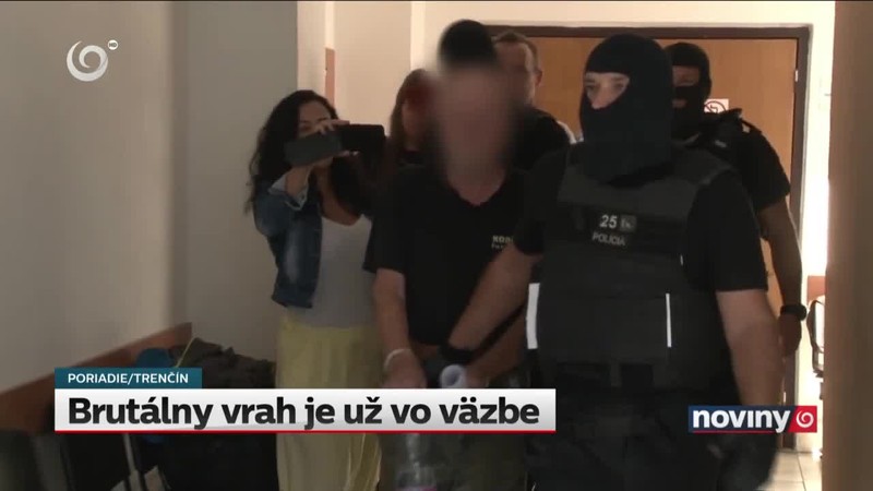 Brutálny vrah je už vo väzbe
