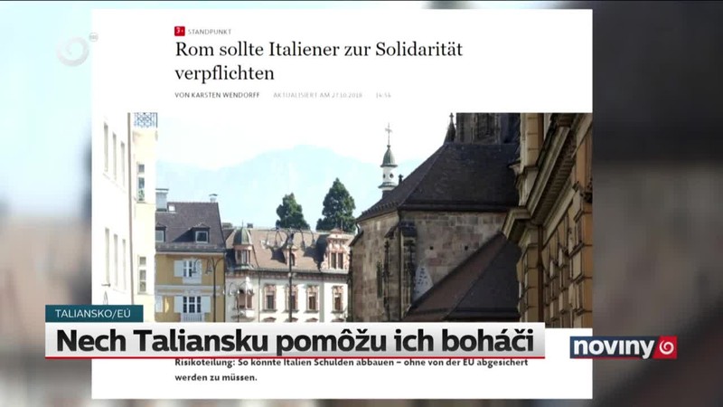 Nech Taliansku pomôžu ich boháči