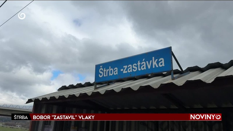 BOBOR "ZASTAVIL" VLAKY