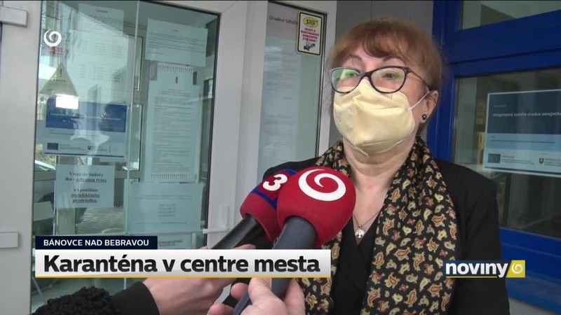 Karanténa v centre mesta
