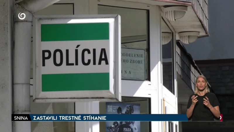 ZASTAVILI TRESTNÉ STÍHANIE