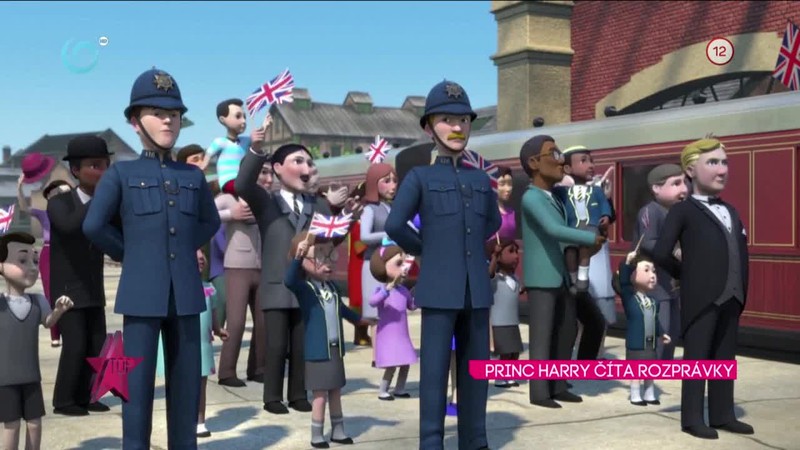 PRINC HARRY ČÍTA ROZPRÁVKY
