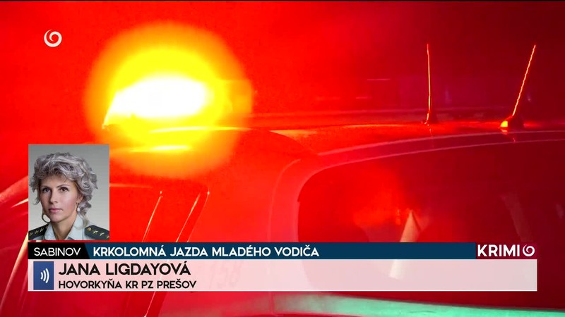 KRKOLOMNÁ JAZDA MLADÉHO VODIČA