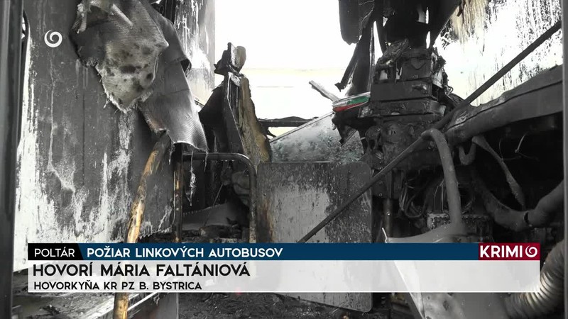 POŽIAR LINKOVÝCH AUTOBUSOV