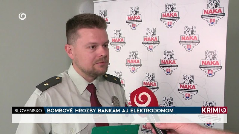 BOMBOVÉ HROZBY BANKÁM AJ ELEKTRODOMOM