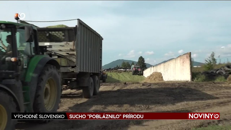 SUCHO "POBLÁZNILO" PRÍRODU