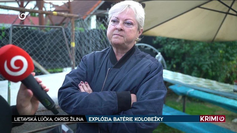 EXPLÓZIA BATÉRIE KOLOBEŽKY