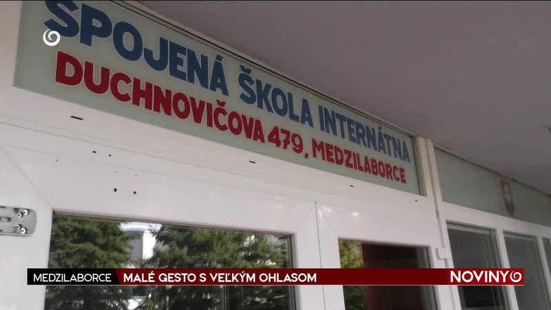 MALÉ GESTO S VEĽKÝM OHLASOM