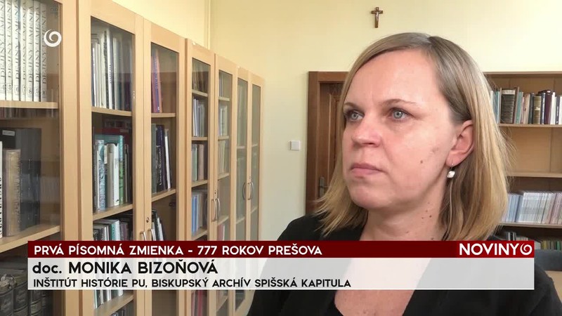 PRVÁ PÍSOMNÁ ZMIENKA - 777 ROKOV PREŠOVA