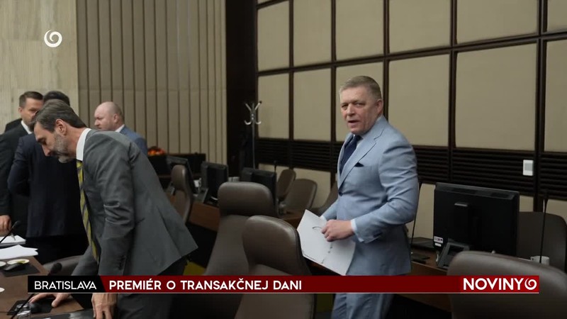 PREMIÉR O TRANSAKČNEJ DANI