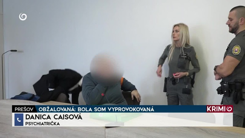 OBŽALOVANÁ: BOLA SOM VYPROVOKOVANÁ