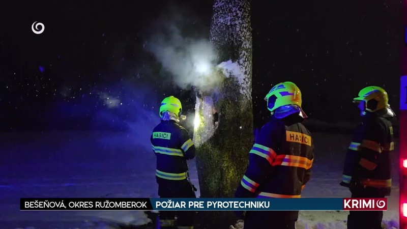 POŽIAR PRE PYROTECHNIKU